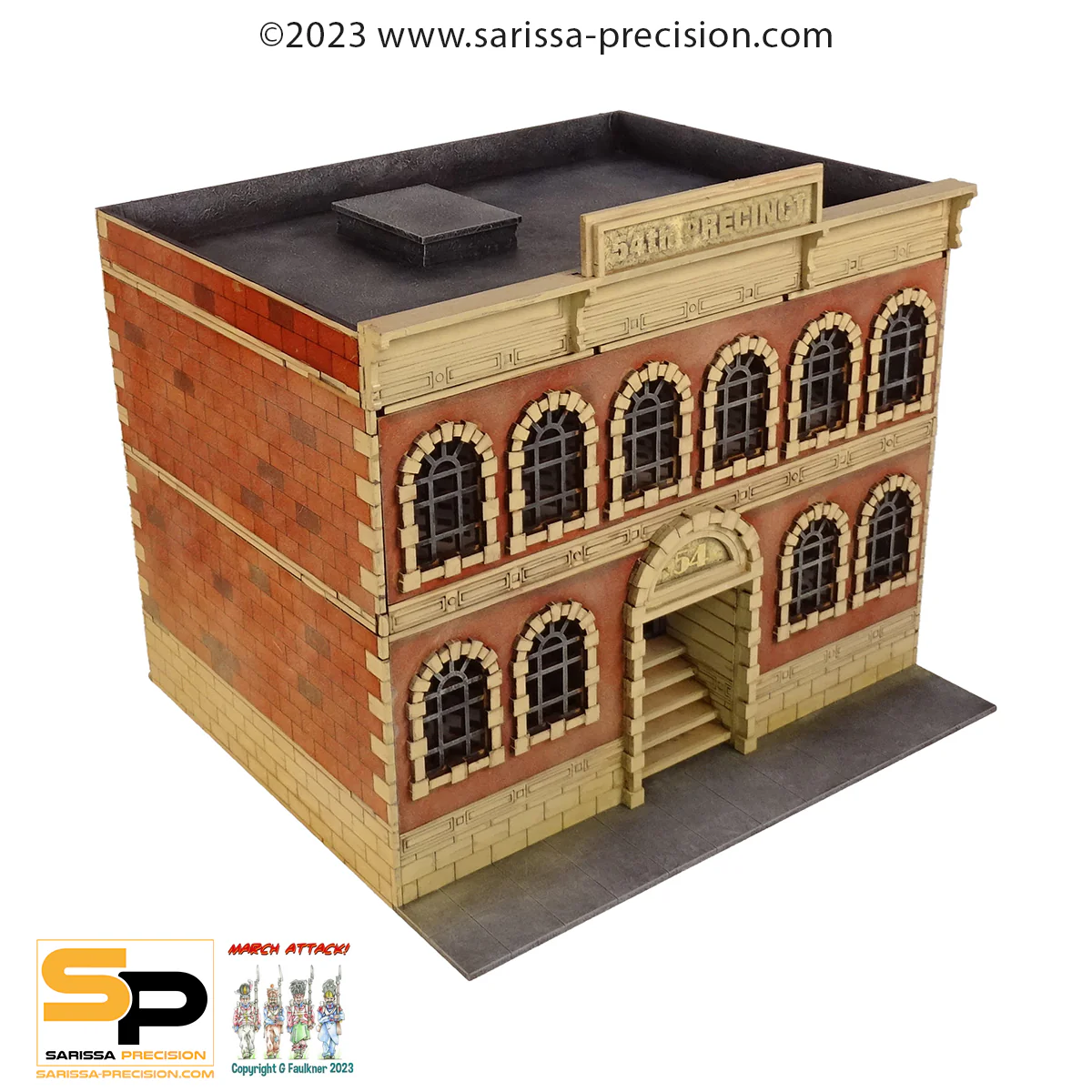 Sarissa Precision C119 City Block - Police Station 1