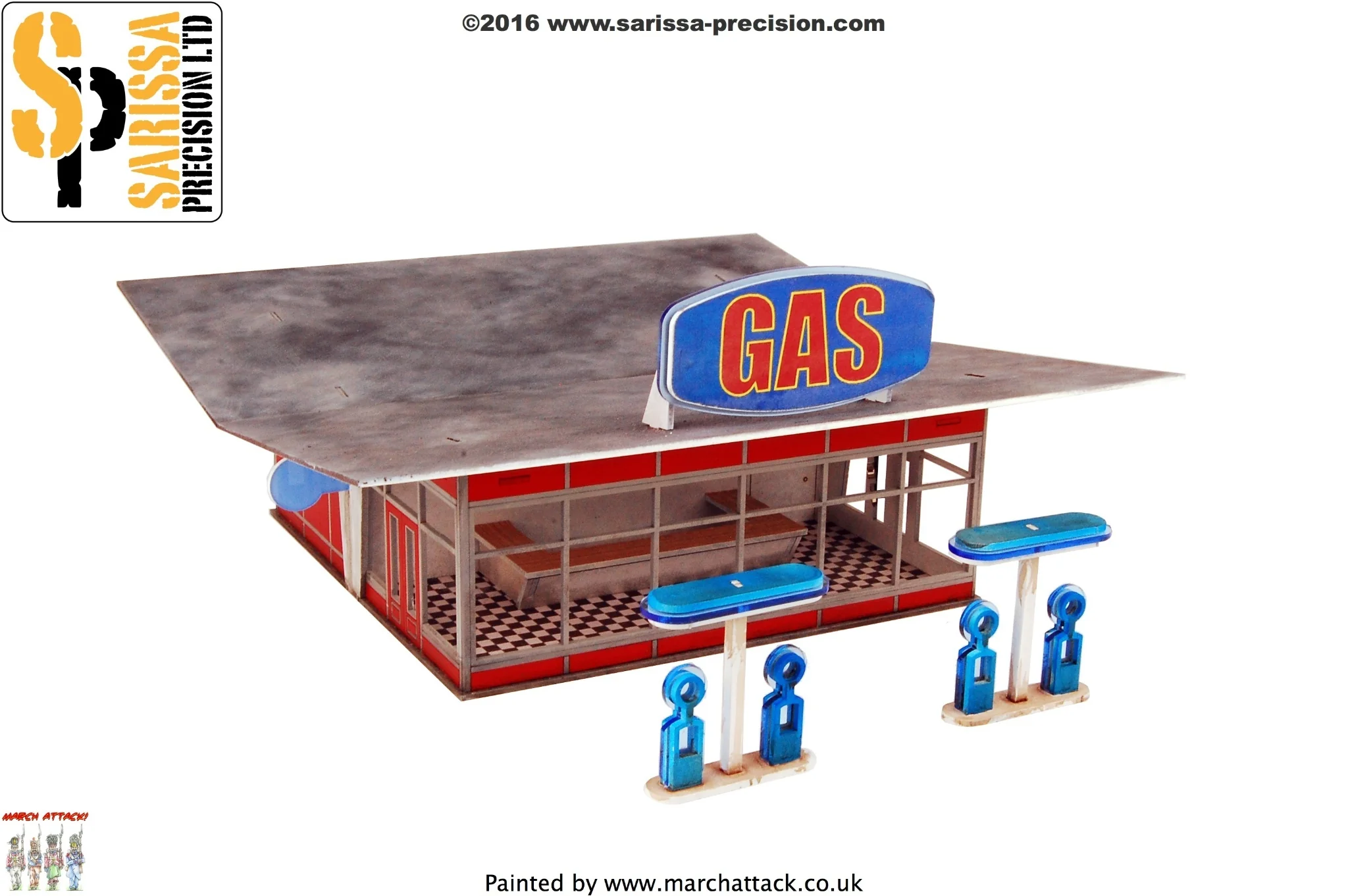 Sarissa Precision P002 Gas Station 1