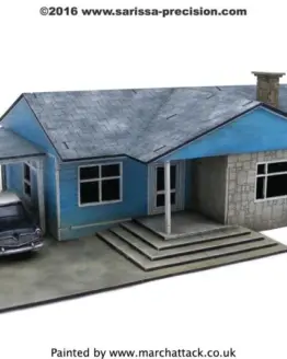 Residential Ranch Style House (Car Ports LHS)