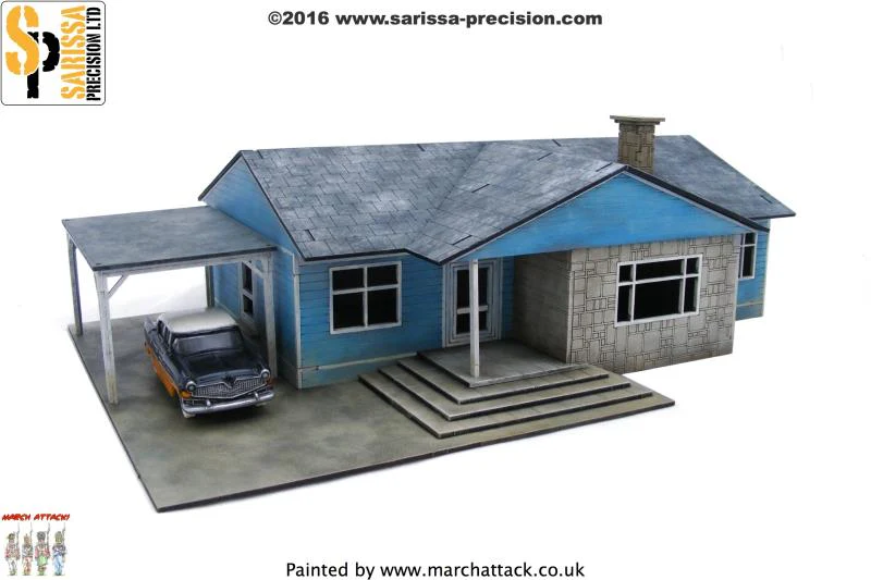 Sarissa Precision P010 Residential Ranch Style House 1