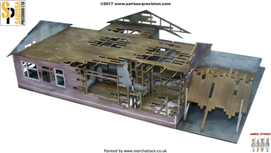 Residential Ranch Style Derelict (Car Port LHS) - Image 3