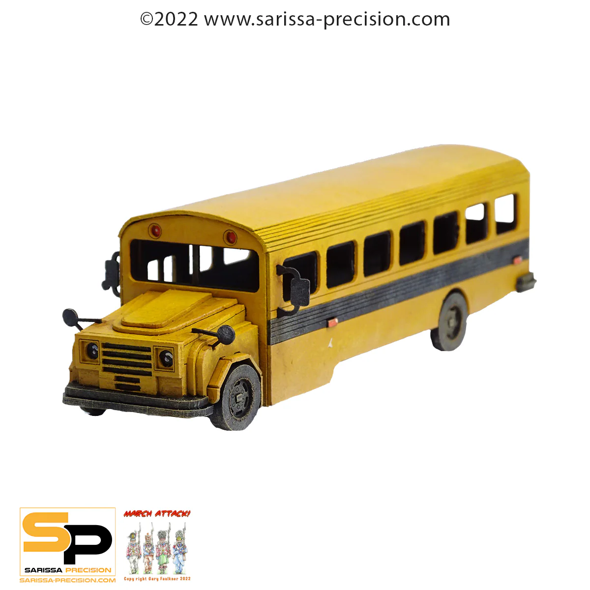 Sarissa Precision P022 American School Bus 1