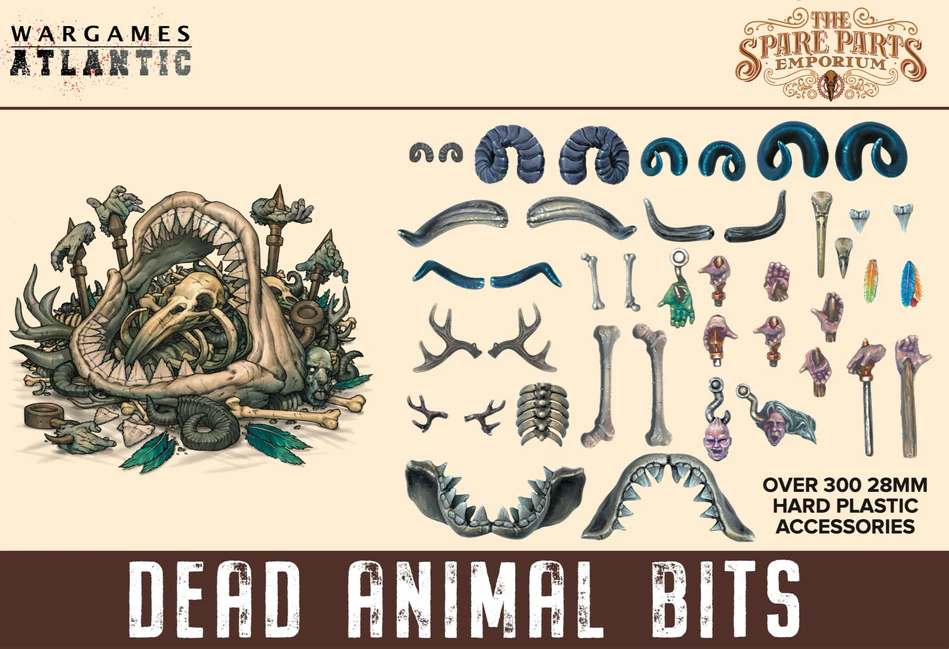 Wargames Atlantic WAAPW001 Dead Animal Bits 1