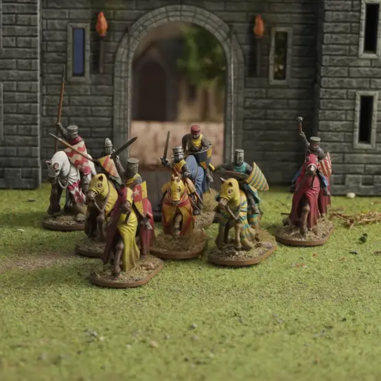 Wargames Atlantic: Mounted Knights (1150-1320) (12) - Image 2