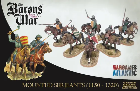 Wargames Atlantic: Mounted Serjeants (1150-1320) (12)