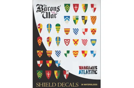 Wargames Atlantic: Barons' War Shield Decals (01) (36)
