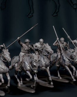 14th Century Mounted Sergeants (8)