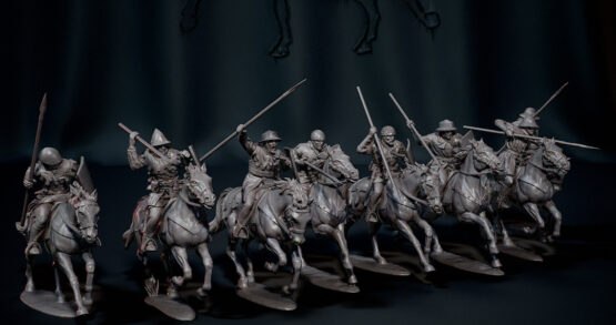 14th Century Mounted Sergeants (8)