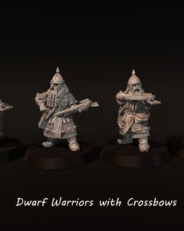 Medbury Miniatures: Zwergen Armbrustschützen (4)