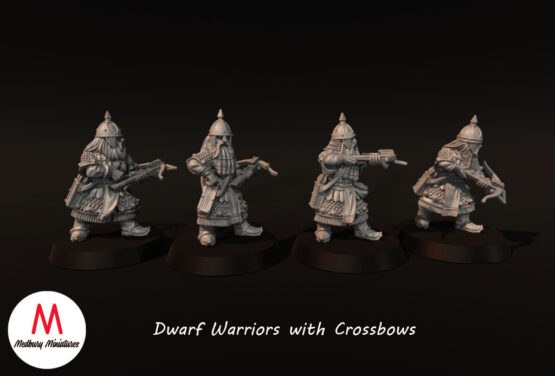 Medbury Miniatures: Dwarven Crossbowmen (4) - Image 2