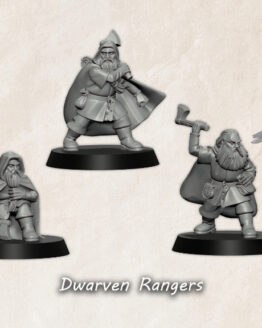 Medbury Miniatures: Zwergen-Kundschafter (4)