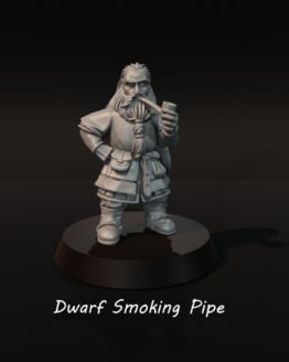 Medbury Miniatures: Pfeife rauchender Zwerg