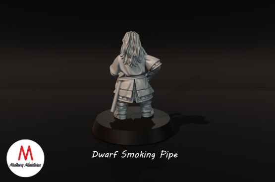 Medbury Miniatures: Dwarf Smoking Pipe - Image 2