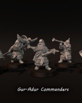 Medbury Miniatures: Gur-Adur Kommandanten (5)