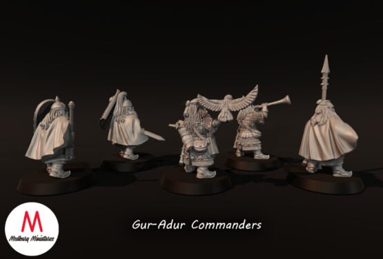 Medbury Miniatures: Gur-Adur Kommandanten (5) – Bild 3