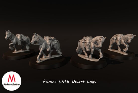 Medbury Miniatures: Ponies mit Zwergen-Beinen (4) – Bild 3