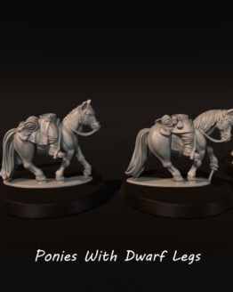 Medbury Miniatures: Ponies mit Zwergen-Beinen (4)