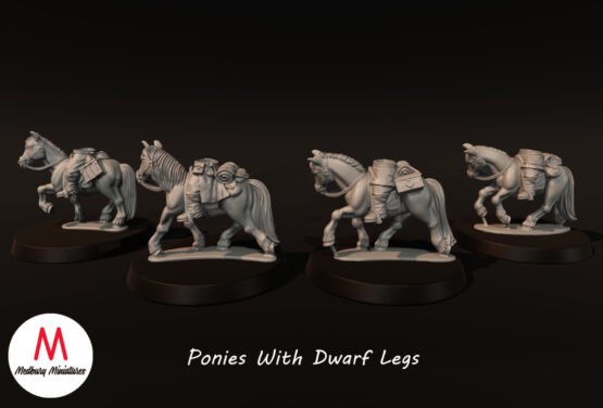 Medbury Miniatures: Ponies mit Zwergen-Beinen (4) – Bild 2