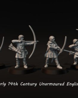 Medbury Miniatures: Englische Bogenschützen (8)