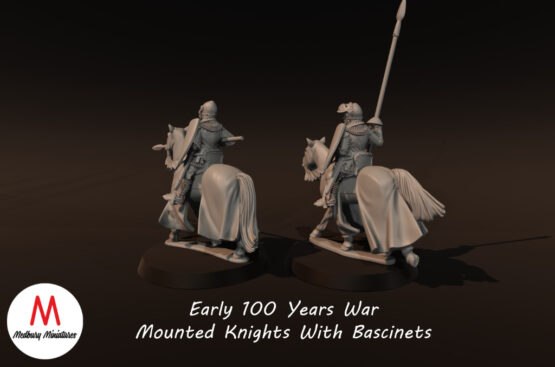 Medbury Miniatures: 14th Century Mounted Knights (4) - Image 5