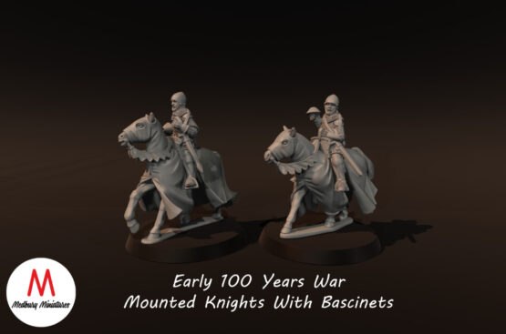 Medbury Miniatures: 14th Century Mounted Knights (4) - Image 3