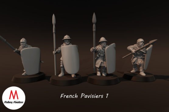 Medbury Miniatures: Warriors with Paveses (8) - Image 5