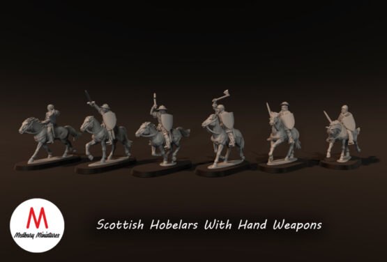 Medbury Miniatures: Scottish Hobelars with Swords (6) - Image 2