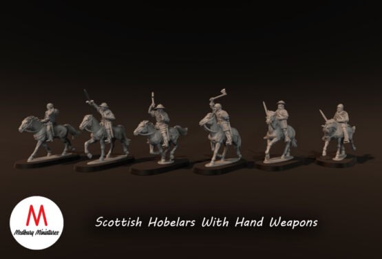 Medbury Miniatures: Scottish Hobelars with Swords (6) - Image 4