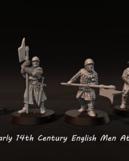 Medbury Miniatures: 14.Jh Englische Waffenknechte 2 (4)