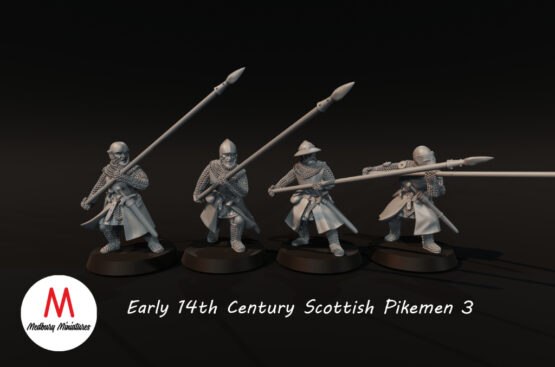 Medbury Miniatures: 4 Point Starter Scots (Schiltrons, Age of Chivalry) (34) - Image 6