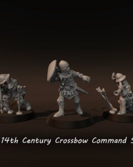 Medbury Miniatures: 14.Jh. Armbrustschützen Kommandoabteilung (3)