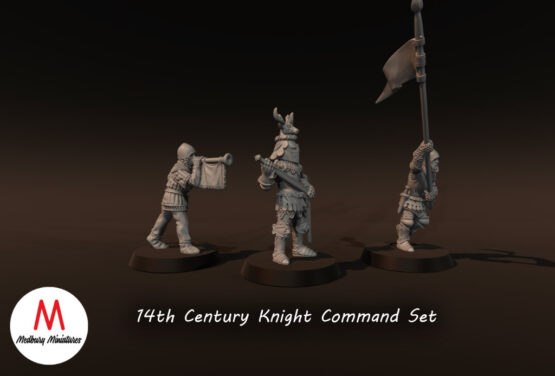 Medbury Miniatures: Early 14th Century Knight Commanders (3) - Image 3
