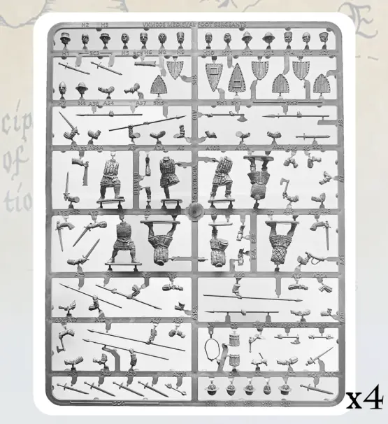 Medieval Foot Sergeants (32) - Image 6
