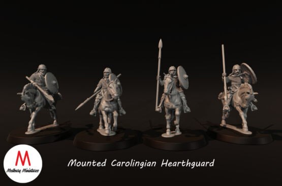 Medbury Miniatures: Franken berittene Veteranen  (4)