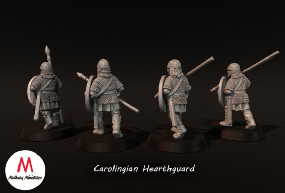 Medbury Miniatures: Carolingian Hearthguard with Spears (4) - Image 3