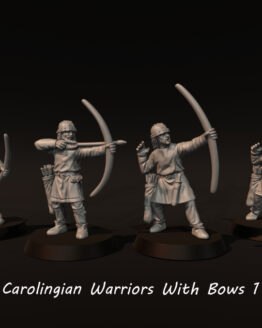 Medbury Miniatures: Franken Krieger mit Bögen 1 (4)