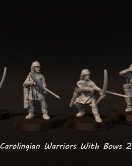 Medbury Miniatures: Franken Krieger mit Bögen 2 (4)