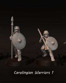 Medbury Miniatures: Franken Krieger mit Speeren 1 (4)