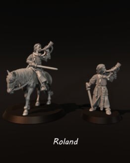 Medbury Miniatures: Franken - Roland (Beritten & zu Fuß) (2)