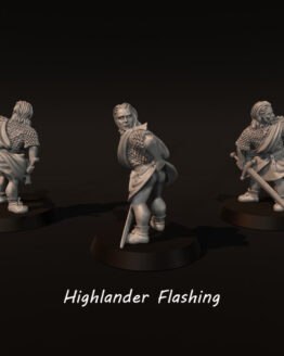 Medbury Miniatures: Schottischer Clansmen zieht blank