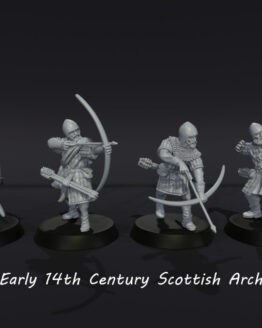 Medbury Miniatures: Schottische Bogenschützen 2 (4)