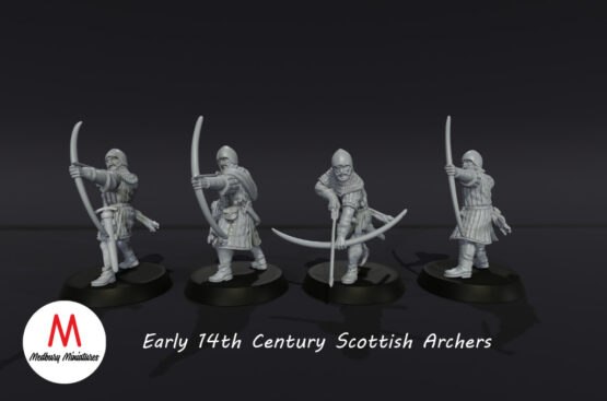 Medbury Miniatures: Scottish Archers 2 (4) - Image 2