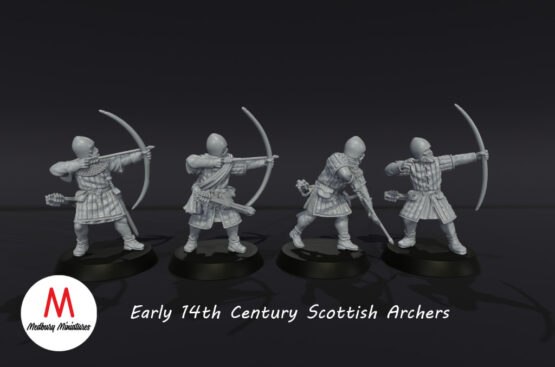 Medbury Miniatures: Scottish Archers 2 (4) - Image 3