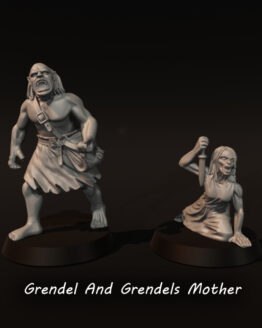 Medbury Miniatures: Vendel Zeit - Grendel und seine Mutter (2)