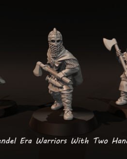 Medbury Miniatures: Vendel Zeit - Krieger mit Dänenäxten (3)