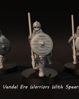 Medbury Miniatures: Vendel Era - Warriors with Spears 1 (3)