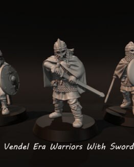 Medbury Miniatures: Vendel Era - Warriors with Swords 1 (3)