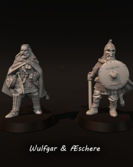 Medbury Miniatures: Vendel Zeit - Wulfgar & Æschere (2)