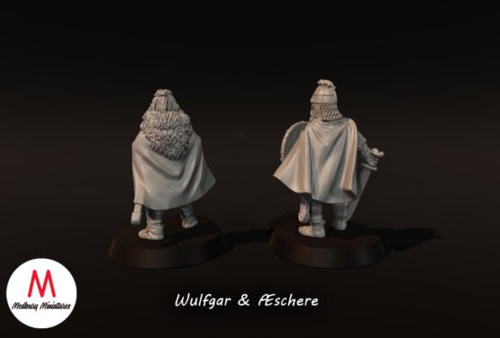 Medbury Miniatures: Vendel Era - Wulfgar & Æschere (2) - Image 2