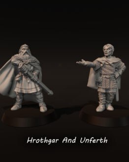 Medbury Miniatures: Vendel Zeit - Hrothgar und Unferth (2)